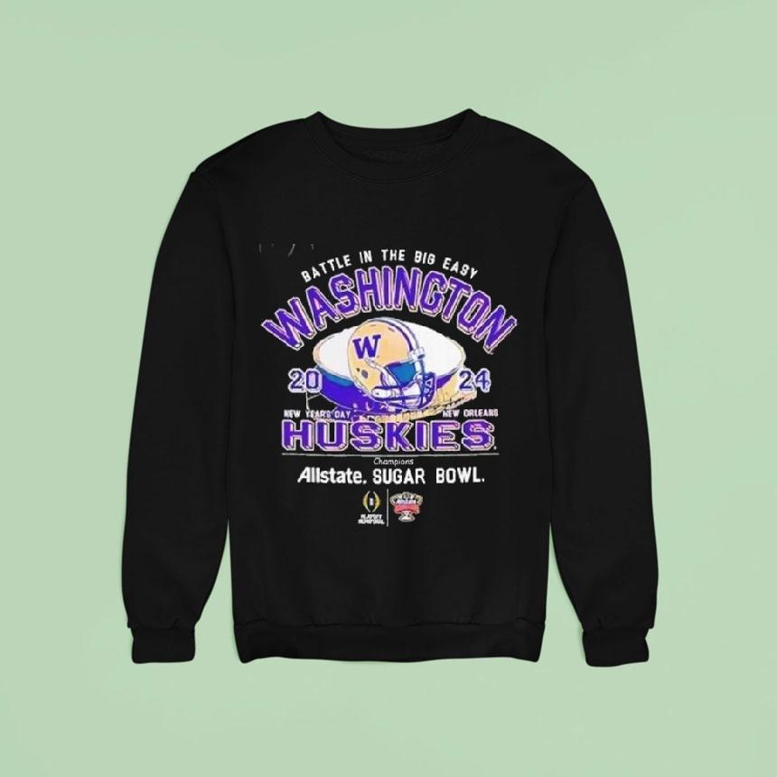 Washington The Victory Sugar Bowl Game Champions Ncaa College Football Helme Sweatshirt Washington The Victory Sugar Bowl Game Champions Ncaa College Football Helme Sweatshirt