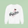 Watermelon Free Palestine Style Los Angeles Dodgers Logo Sweatshirt