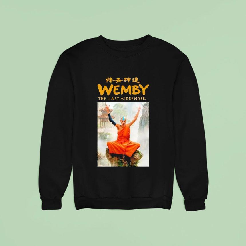 Wemby The Last Airbender Graphic Sweatshirt Wemby The Last Airbender Graphic Sweatshirt