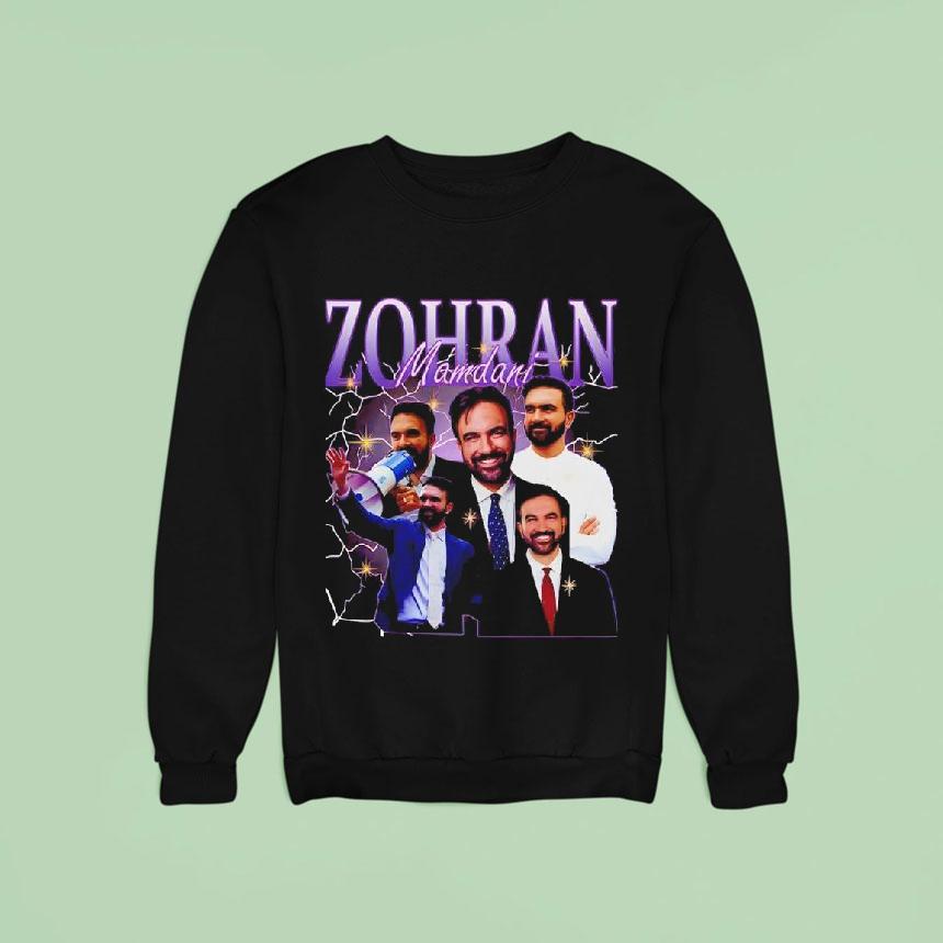 Zohran Mamdani Liberal Newyorker Mayor Campaign Sweatshirt Zohran Mamdani Liberal Newyorker Mayor Campaign Sweatshirt