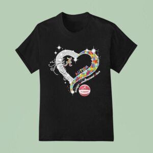 Alabama Crimson Tide Accept Understand Love Heart Crystal T Shirt