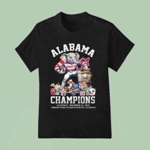 Alabama Crimson Tide Beat Lsu Tigers Iron Bowl Champions Nov Masco T Shirt