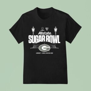 Allstate Sugar Bowl Georgia Bulldogs Playoff Quarterfinal T Shirt