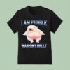 Am Pibble Wash My Belly Funny Dog Clean My Belly Meme T Shirt