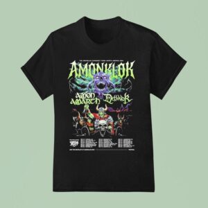 Amon Amarth And Dethklok Amonklok Conquest Tour North America Dates T Shirt
