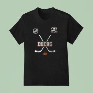 Anaheim Ducks X Motorcyles Harley Davidson Skeleton T Shirt