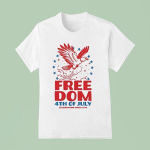 Andy S Frozen Custard Freedom Th Of July Celebrating Since Eagle T Shirt