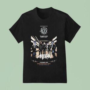 Anthrax Dec Stadion Kridosono Yogyakarta Indonesia T Shirt