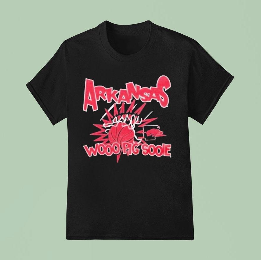 Arkansas Razorbacks Woo Pig Sooie Slam T Shirt