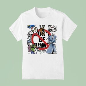 Asap Rocky X Tim Burton Don T Be Dumb T Shirt