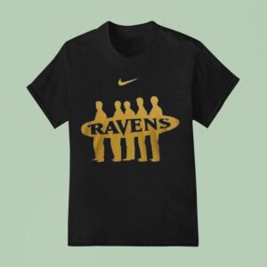 Baltimore Ravens The Beach Boys Sounds Of Summer Tour T Shirt