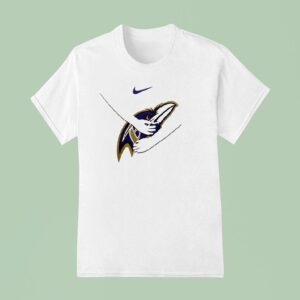 Baltimore Ravens X National Hugging Day Wants A Hug Logo T Shirt