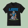 Battle Mascots Detroit Lions Beat Minnesota Vikings T Shirt
