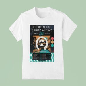 Between The Buried And Me Uk Europe Tour T Shirt