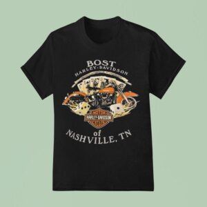 Bost Harley Davidson Of Nashville Tn Motor Harley Davidson Cycles T Shirt