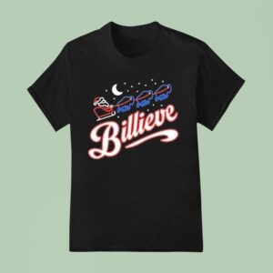 Buffalo Bills Billieve Santa Reindeer Christmas T Shirt