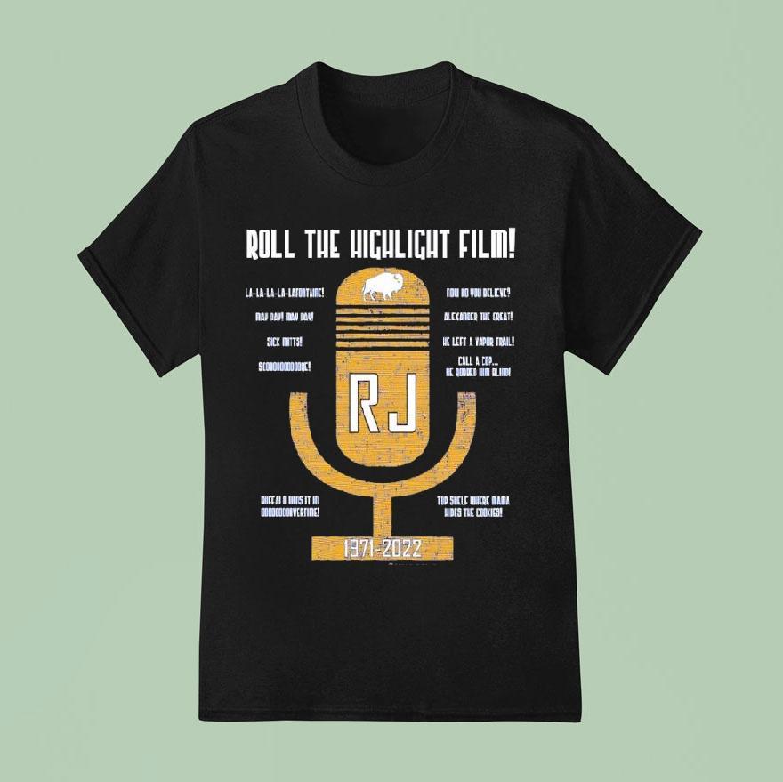 Buffalo Bills Rj Roll The Highlight Film T Shirt