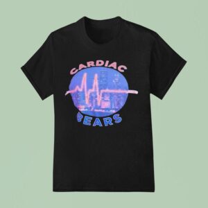 Cardiac Chicago Bears City Skyline T Shirt