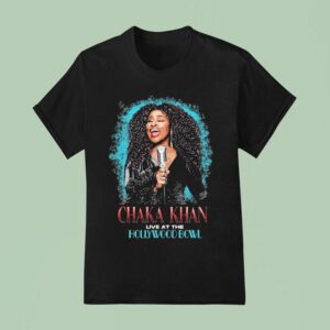 Chaka Khan Live At The Hollywood Bowl Microphone T Shirt