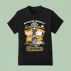 Charlie Brown And Snoopy Pittsburgh Slers Rd Anniversary T Shirt
