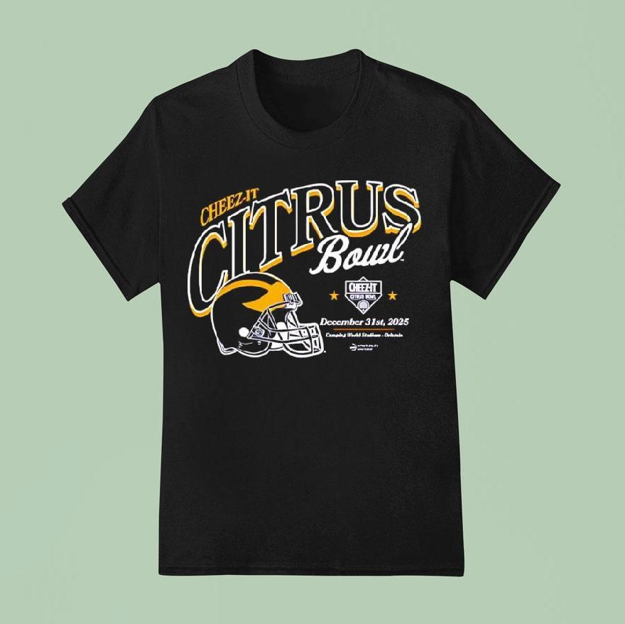 Cheez It Citrus Bowl Michigan December St Olando T Shirt