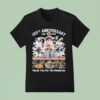 Chicago Bears Th Anniversary Thank You For The Memories Signatures T Shirt