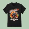 Chicago Bears Nfc North Champions Bear Down Ran The North Helmet Flames T Shirt