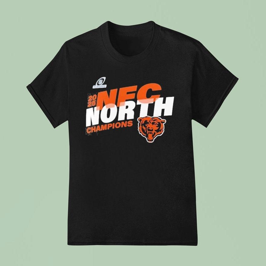 Chicago Bears Nfc North Division Champions Conquer T Shirt