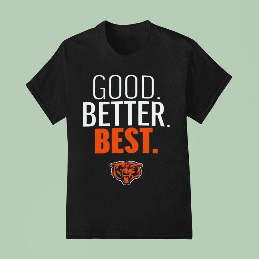 Chicago Bears Outerstuff Youth Good Better Bes T Shirt