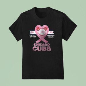 Chicago Cubs Strike Out Breast Cancer T Shirt