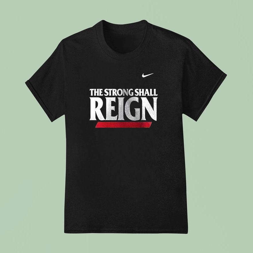 Cincinnati Bearcats The Strong Shall Reign Logo T Shirt