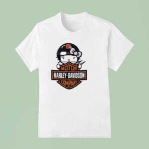 Cleveland Browns X Hello Kitty Motor Harley Davidson T Shirt
