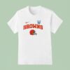 Cleveland Browns X Monters Inc Funday Football Cartoon T Shirt