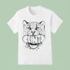 Clints Inc Snow Leopard T Shirt