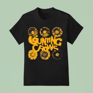 Counting Crows Band S Flower T Shirt