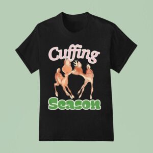 Cuffing Season Two Deer Graphic T Shirt