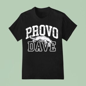 Dave Portnoy Wearing Provo Dave T Shirt