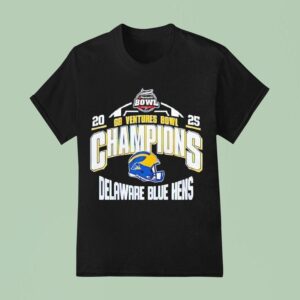 Delaware Blue Hens Ventures Bowl Champions Helme T Shirt