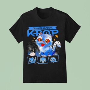 Derpy Tiger K Pop Demon Hunters Colletion T Shirt