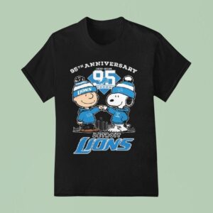 Detroit Lions Th Anniversary One Pride T Shirt