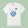 Detroit Lions X Peanuts Snoopy Harley Davidson Live To Ride Ride To Live T Shirt