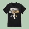 Diego Pavia For Heisman Statue Pose Vanderbilt Commodores T Shirt