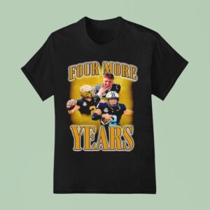 Diego Pavia Four More Years Vanderbilt Commodores Quarterback T Shirt