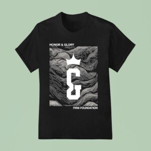 Disciple Honor Glory Firm Foundation Waves T Shirt