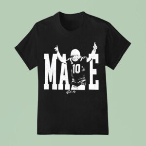 Drake Maye Football Signatures T Shirt