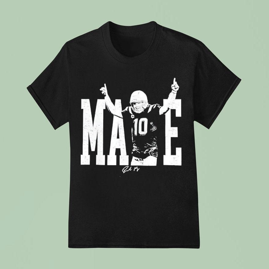 Drake Maye Football Signatures T Shirt