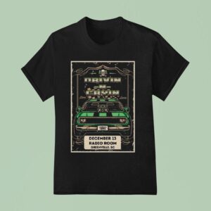 Drivin N Cryin December Radio Room In Greenville Sc T Shirt