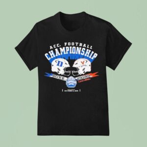 Duke Vs Virginia Acc Championship Football Dark Heather T Shirt