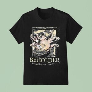 Dungeons Dragons Beholder Many Eyed Tyran T Shirt