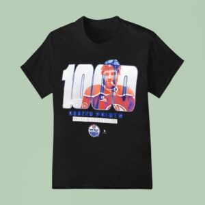 Edmonton Oilers Leon Draisaitl Career Points Legacy Signature T Shirt
